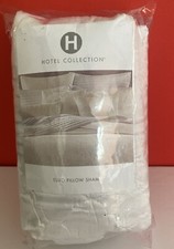 Hotel Collection Artisan Euro Pillow Shams 100 Pima Cotton MSRM 185.00