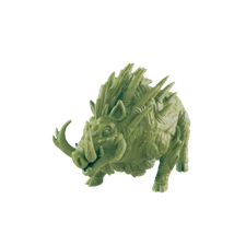 Mutated Boar - Return to the Badlands - Mini - EC3D - Cyber Punk - SciFi RPG