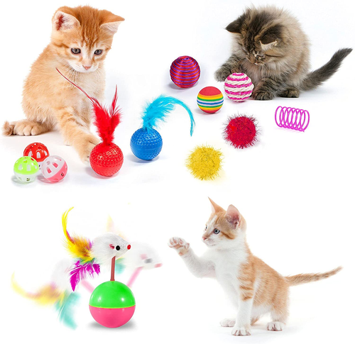 AILUKI 35 PCS Cat Toys Kitten Toys Assortments,Variety Catnip Toy Set Including - Picture 3 of 12
