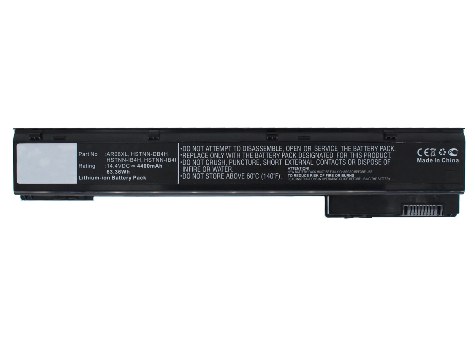 Vhbw Batteria Di Ricambio Per HP 1588-3003, 778813-221, 778813-231 - 3700mAh, 11.4V, Li-Poly Per Laptop
