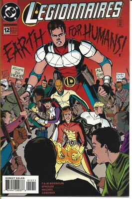 LEGIONNAIRES #12 DC COMICS 1994 BAGGED AND BOARDED