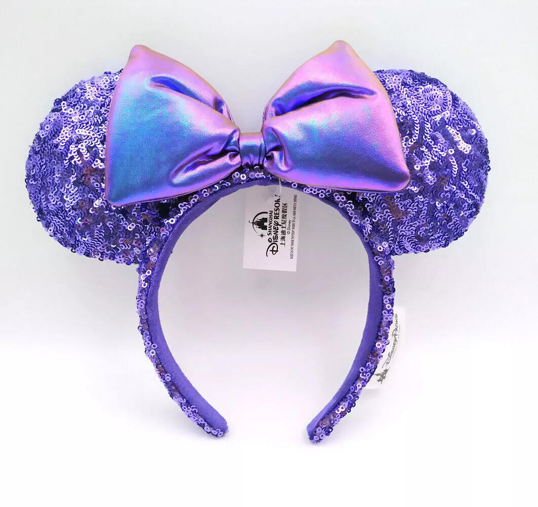 Bow Sequins Shanghai Disney Resort Mickey Mouse New Minnie  display picture 1