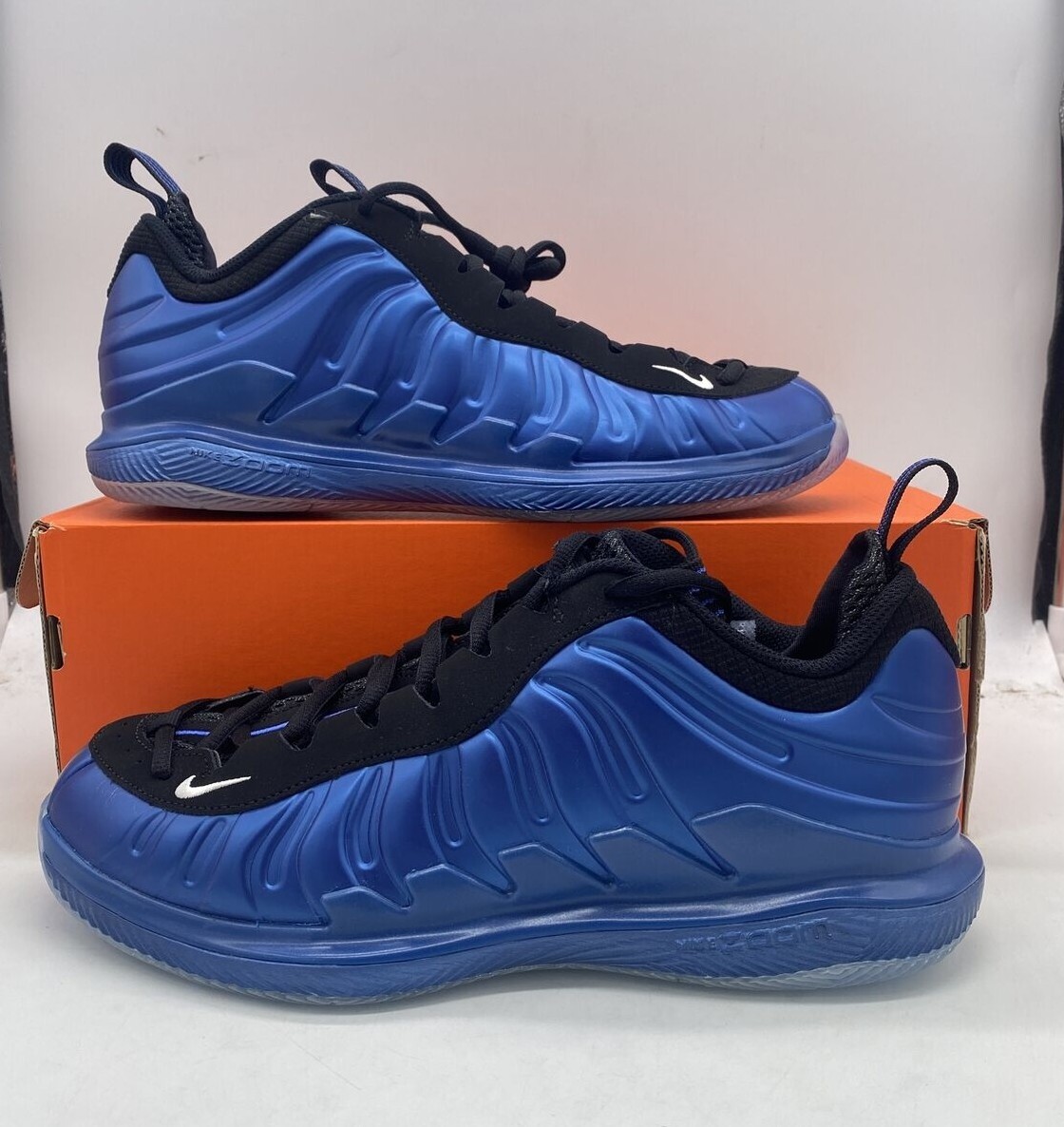 Теннисные туфли Nike Zoom Vapor X Posite сине-черные AO8760-500 размера для мужчин