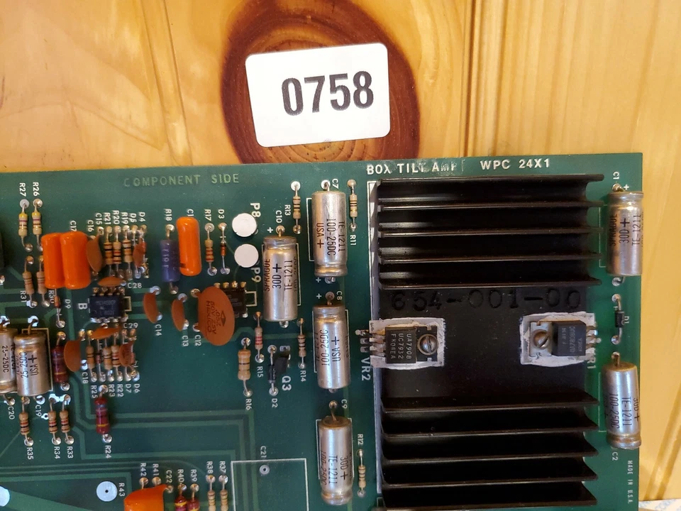 WPC 24X1 BOX TILT AMP CIRCUIT BOARD *IN*STOCK*USA* READY TO SHIP  - Image 3 of 4