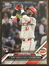 Elly De La Cruz #135 Prices [Rookie] | 2024 Topps Now | Baseball Cards