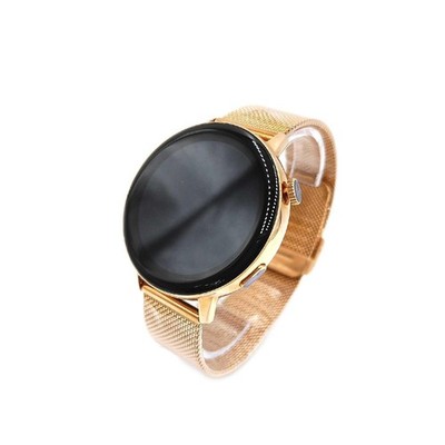 LUNIQUESHOP Smartwatch Damenuhren Runde V3 Gesundheit Überwachung SpO2 Herz