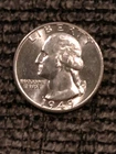 1949 D Washington Quarter Choice Gem BU 90% Silver Better Date
