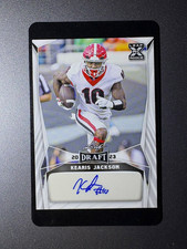 2023 Leaf Draft #BA-KJ1 Kearis Jackson #BA-KJ1 Autographs Rookie RC