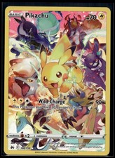 Pikachu Secret Holo Secret Rare SWSH: Crown Zenith 160/159 NM on eBay