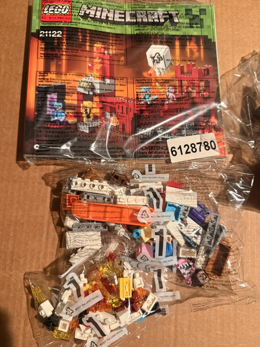 LEGO Minecraft: The Nether Fortress (21122) for sale online | eBay