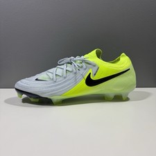 Nike Phantom GX 2 Elite FG Silver Volt NWT 260 Retail Soccer Cleats FJ2559-003