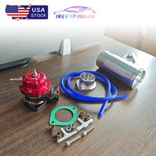 Red Billet Type-rs Turbo Blow Off Valve Bov 2.5 Flange Tube Pipe Aluminum Red Billet Type-rs Turbo Blow Off Valve Bov 2.5 Flange Tube Pipe Aluminum