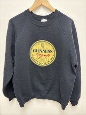 VTG 80s/90s GUINESSS Made In Ireland Sweatshirt XLarge XL Stout Blarney RARE