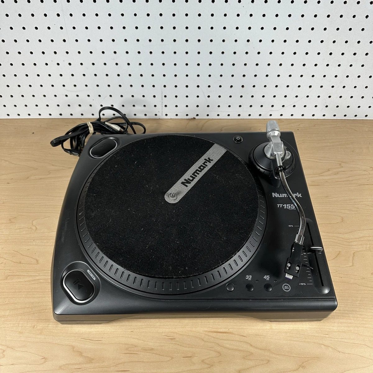 Numark Direct Drive DJ Turntables 45 RPM Speed Settings for sale
