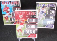 2021 Score Mahomes Murray Thielen Next Level Stats Insert Lot