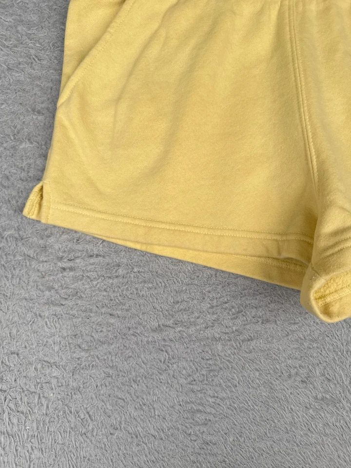 Pantalones Cortos The North Face Mujer Medianos Amarillos Media Cúpula Polar Cortos Algodón Poliéster Foto 3 de 4