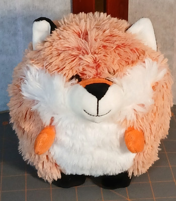Spark Create Imagine Plush Hedgehog Frosted Orange Fur 7''