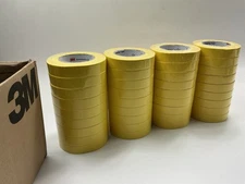 3M 06653 Automotive Refinish Masking Tape, 1" X 60 Yard, 36 Rolls Total