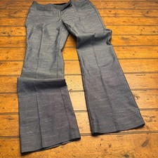 Maurices Womens Grey Textured Straight Leg Dr...
