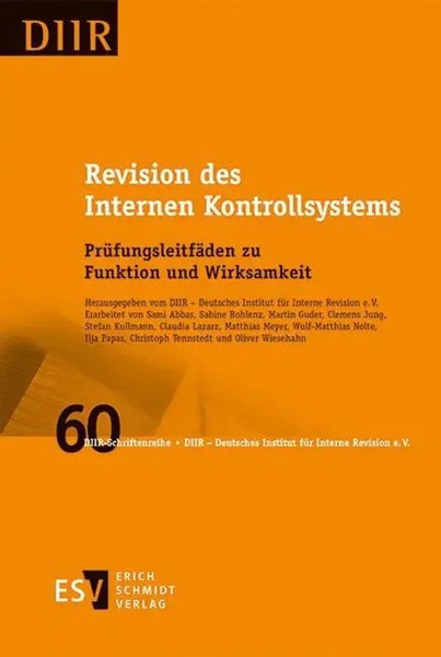 Revision Des Internen Kontrollsystems | V. | Taschenbuch | Diir-Forum | 370 S.-image