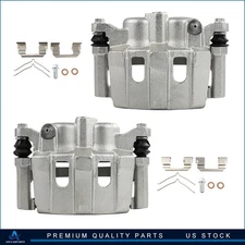 Front Pair Brake Calipers w/ Bracket For Toyota Venza 2009-2016