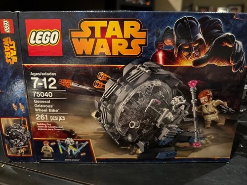LEGO Star Wars General Grievous’ Wheel Bike 75040 Retired Complete Set w/Box
