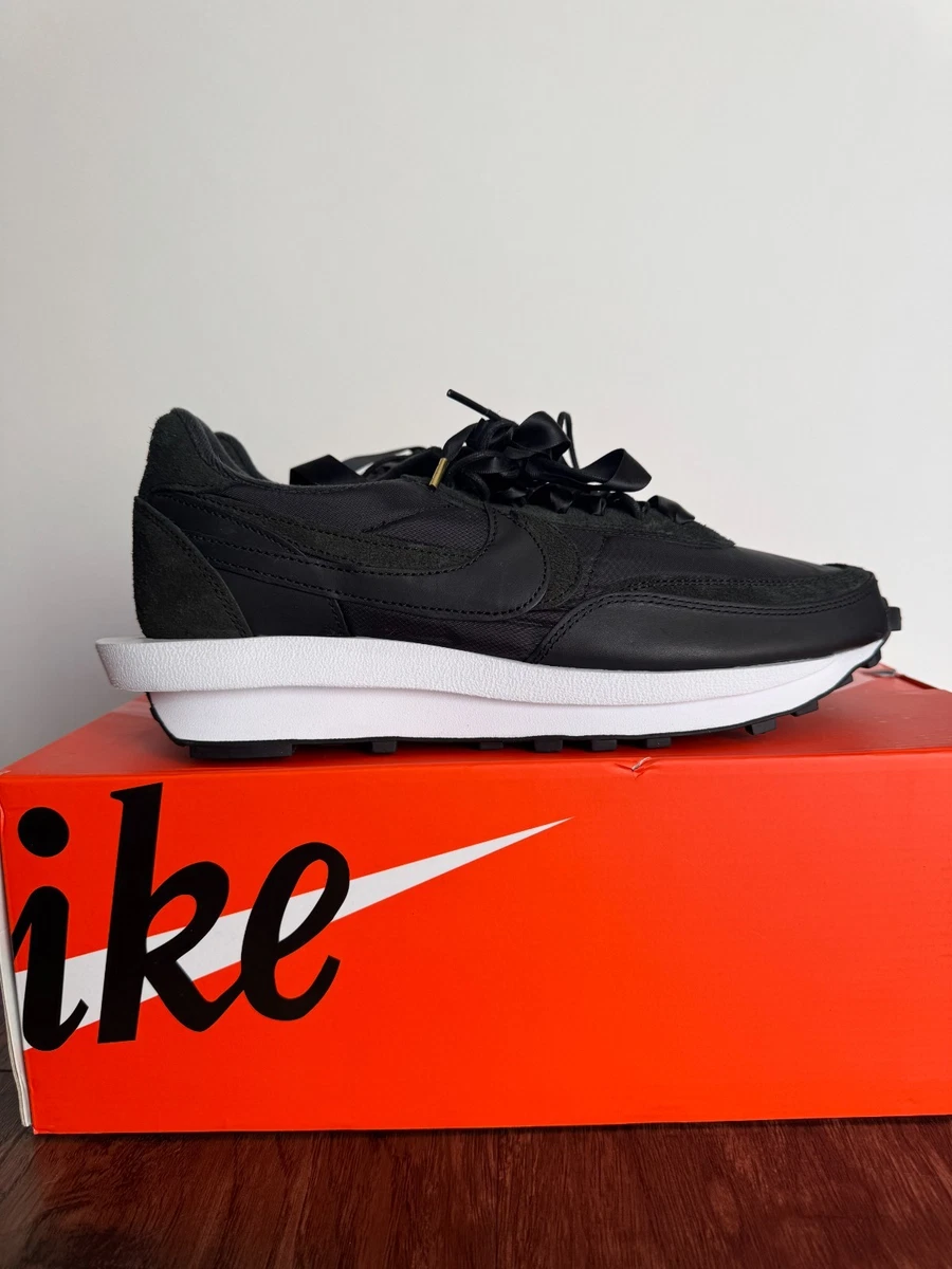 Nike sacai x LDWaffle Black Nylon for Sale | Authenticity  display picture 1