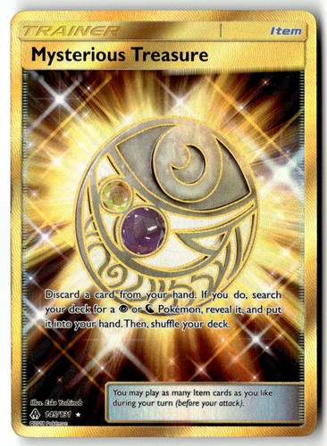 Mysterious Treasure (Secret) 145/131 Holofoil - SM - Forbidden Light - PTCG - LP