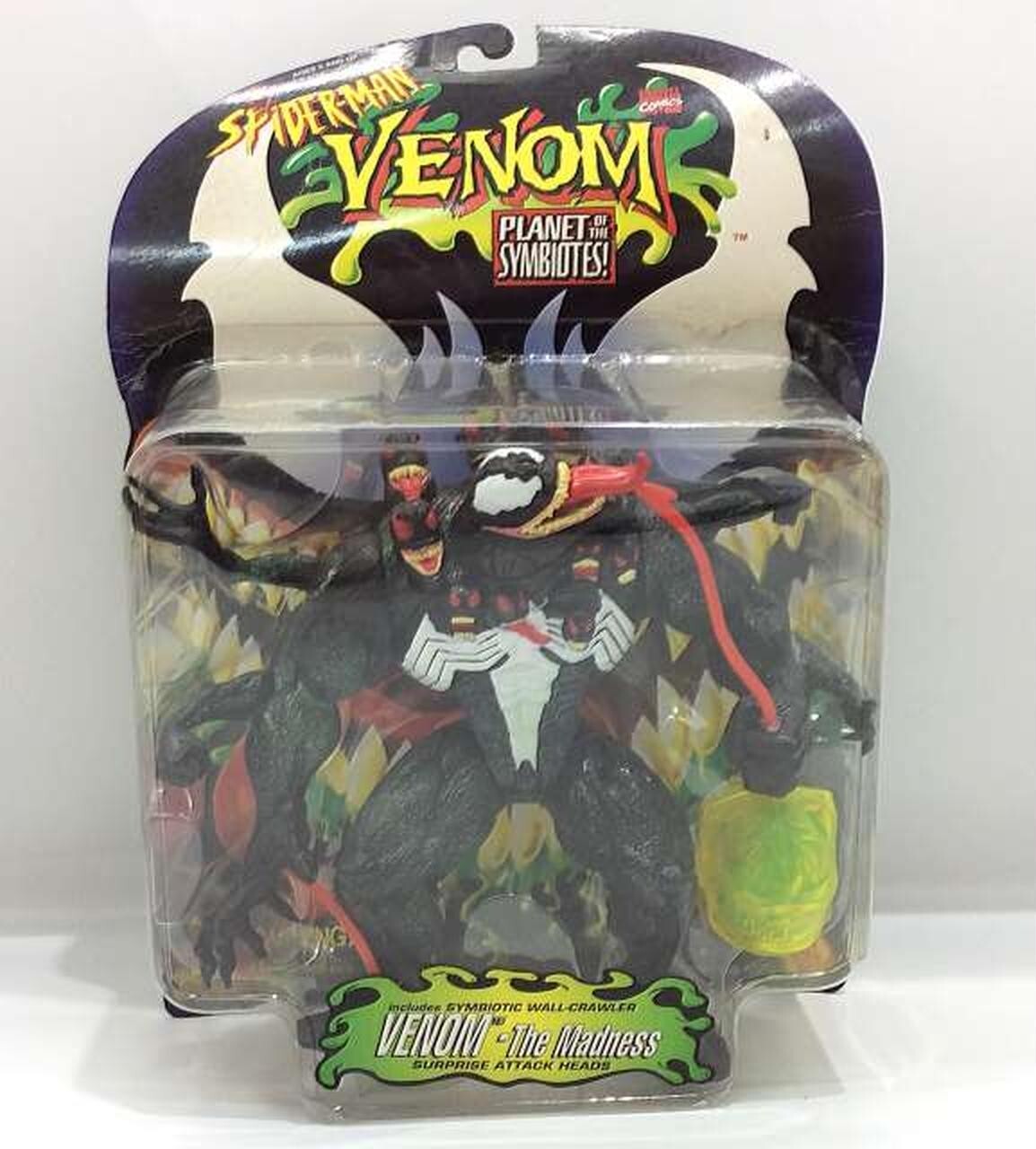 Figura de acción Toybiz Spider-Man Venom The Madness Planet Of The Symbiotes