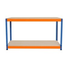 Monster Racking S-Rax 2 Tier Workbench - 150cm x 45cm x 90cm