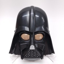 Star Wars Darth Vader Mask Rubies Lucasfilm 2011 Black Plastic Costume Accessory