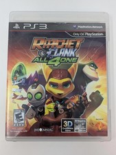 Sony Ratchet Clank All 4 One PS3 Game - CIB Tested
