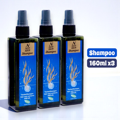 Neo Hair Shampoo Herbal Hair Root Nutrients 160ml pack of 3 bottles
