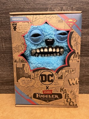 FUGGLER DC SUPERMAN COLLECTOR'S EDTION FUNNY UGLY MONSTER IN HAND
