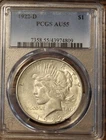 PCGS 1922-D $1 Peace Dollar AU55