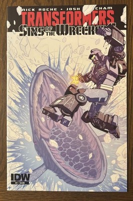 TRANSFORMERS SINS OF THE WRECKERS #2 NM PICS Low Print IDW Publishing 2015