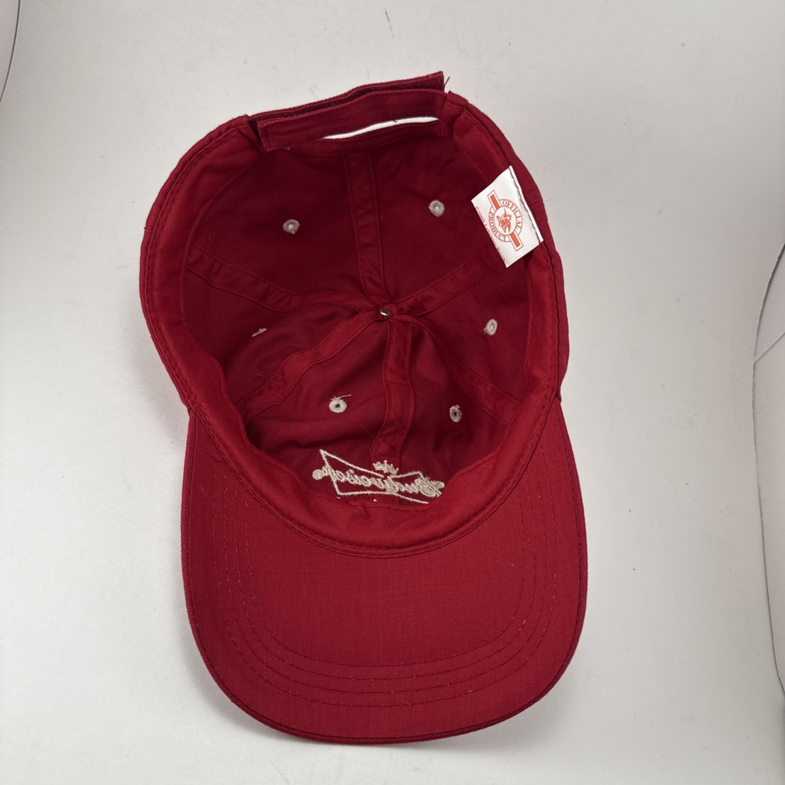 Budweiser Adjustable Baseball Hat, Red, Cap, Hook… - image 11