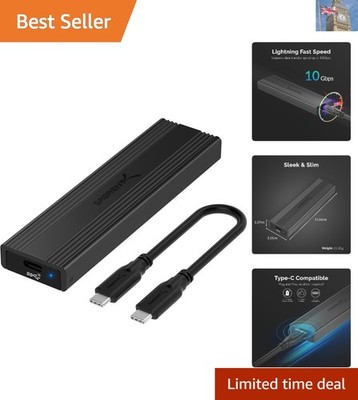 Innovatives M.2 NVMe Gehäuse mit UASP-Unterstützung & hervorragender Wärmeableitung