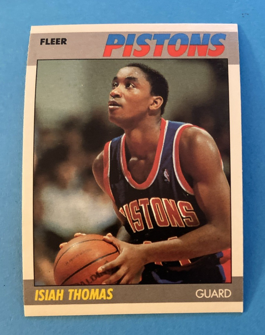 1987-88 Fleer Basketball #106 Isiah Thomas Pistons