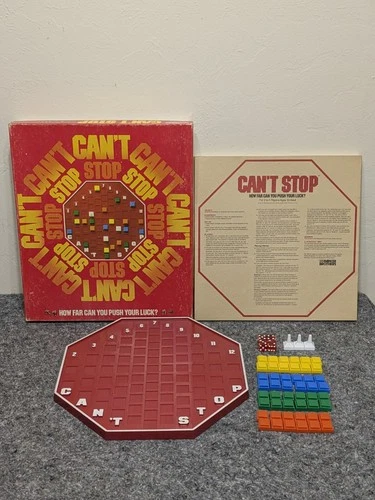 Can’t Stop - Vintage 1980 Parker Brothers Game 100% Complete & Original Owner