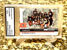 Indiana Fever Panini 2025 Commissioners Cup Champions Graded Gem-Mt 10 #121