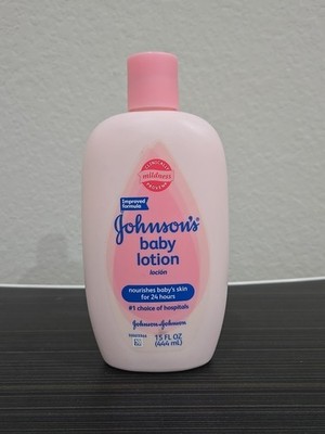Johnson's Baby Lotion 15oz Original Formula Pink Bottle
