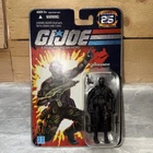 2008 Hasbro GI Joe Snake Eyes Commando Figure Comic Series 25th Anniversary