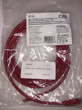 LeGrand C2G  27183, Cat6 Ethernet Network Patch Cable, Red, 10ft