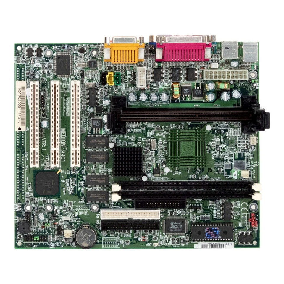 Motherboard Micro-Atx MEDION 9901 Ver: 1 Slot 1 Sdram PCI - Image 2 of 3