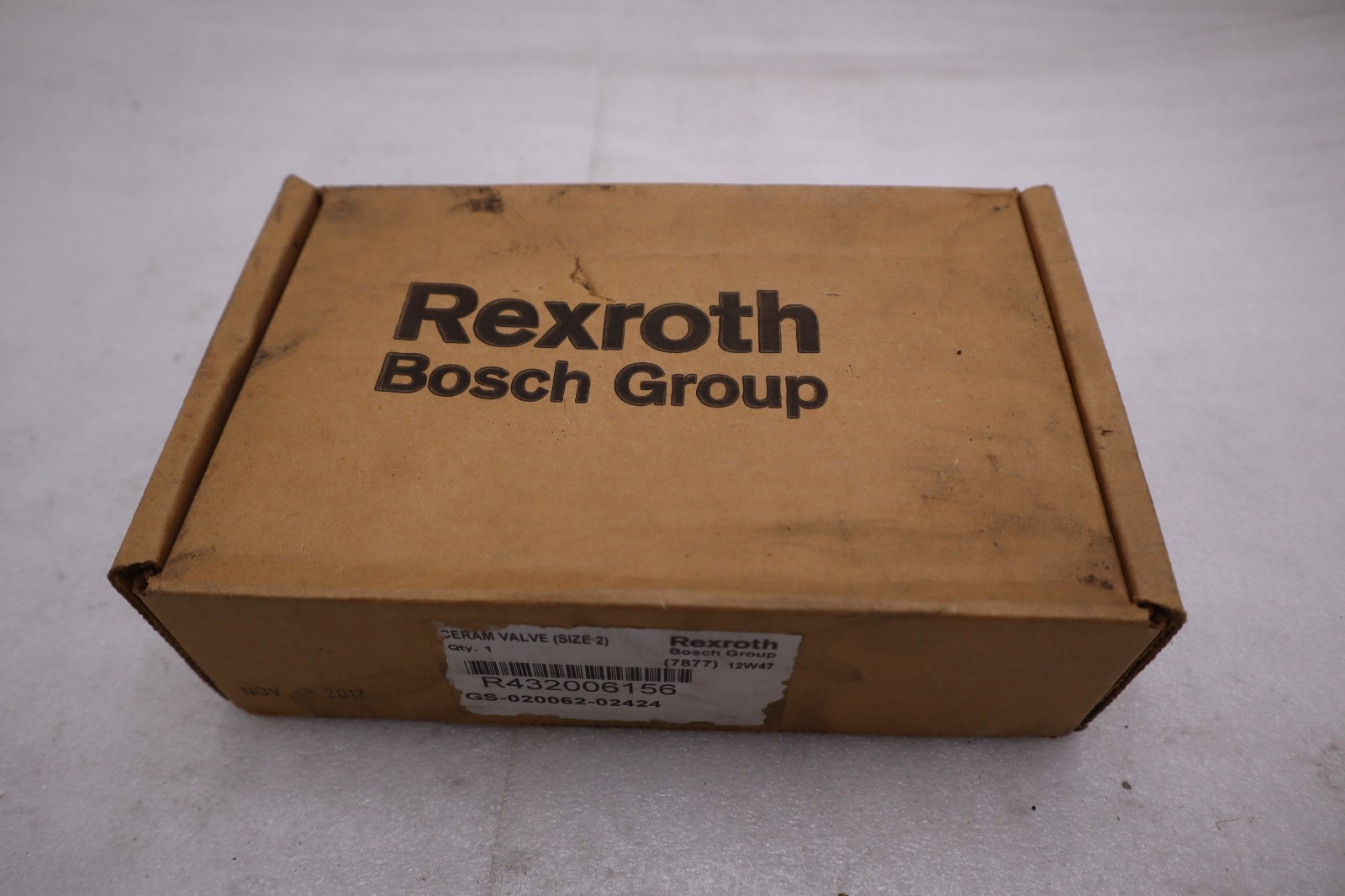 REXROTH GS-020062-02424/ R432006156 120VAC 150PSI - STOCK GF198A