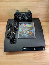 Sony PlayStation 3 PS3 Slim 250 GB Black Console TESTED  WORKING CECH-2001B