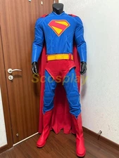 Superman Clark Kent Costume Outfits Superman:Legacy Halloween Cosplay Full Set