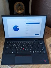 Lenovo ThinkPad X1 Carbon Gen 9 Core i7-1185G7 32GB 512GB 14" QWERTY Mint Condition