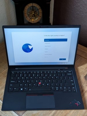 Lenovo ThinkPad X1 Carbon Gen 9 Core i7-1185G7 32GB 512GB 2TB QWERTY neuwertig